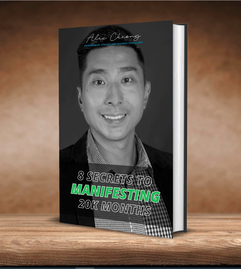 8 Secrets to Manifesting 20K Months ebook cover